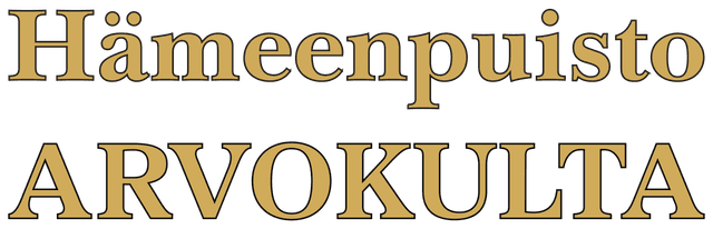 Hämeenpuisto Arvokulta -logo