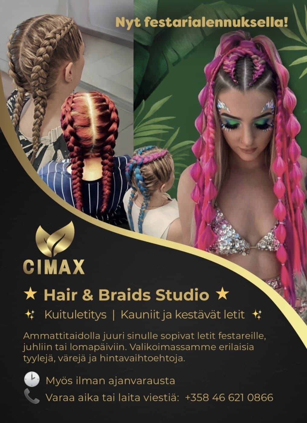 Cimax Design / AFRO-FINN Salon - Festariletitykset & korut